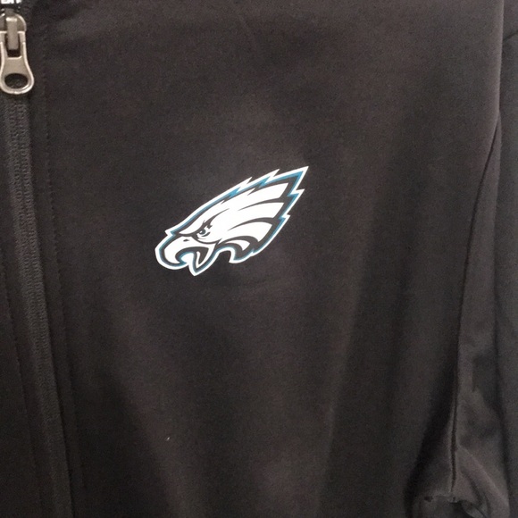 NWT, NFL Eagles Zip Front Jacket, Large - Picture 2 of 6